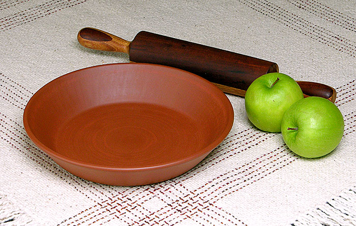 Red Clay Pie Plate