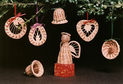 Pine Needle Christmas Ornaments